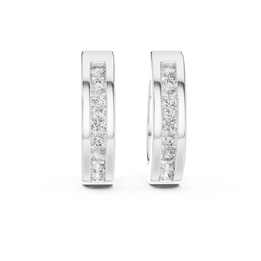 Urban Elegance Hoops-silver