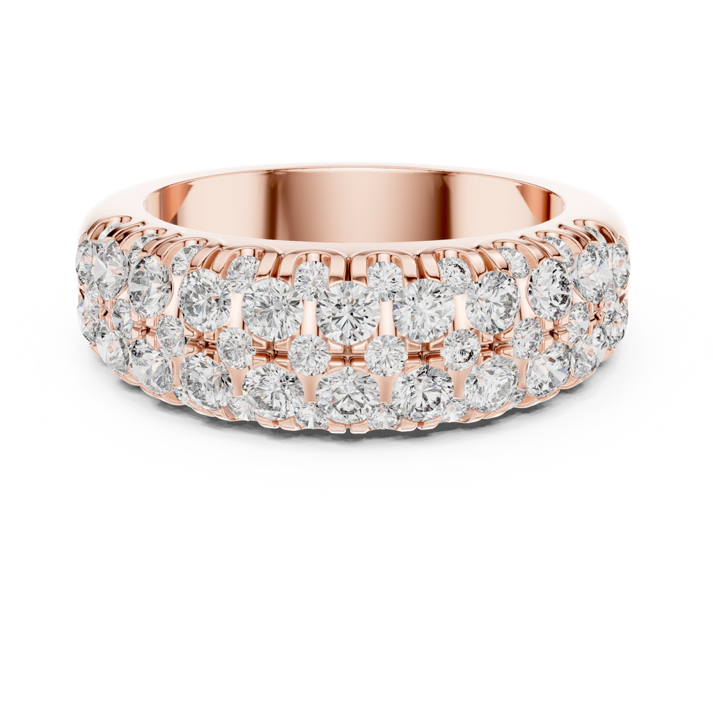 Opulent Starlace Band-rose gold