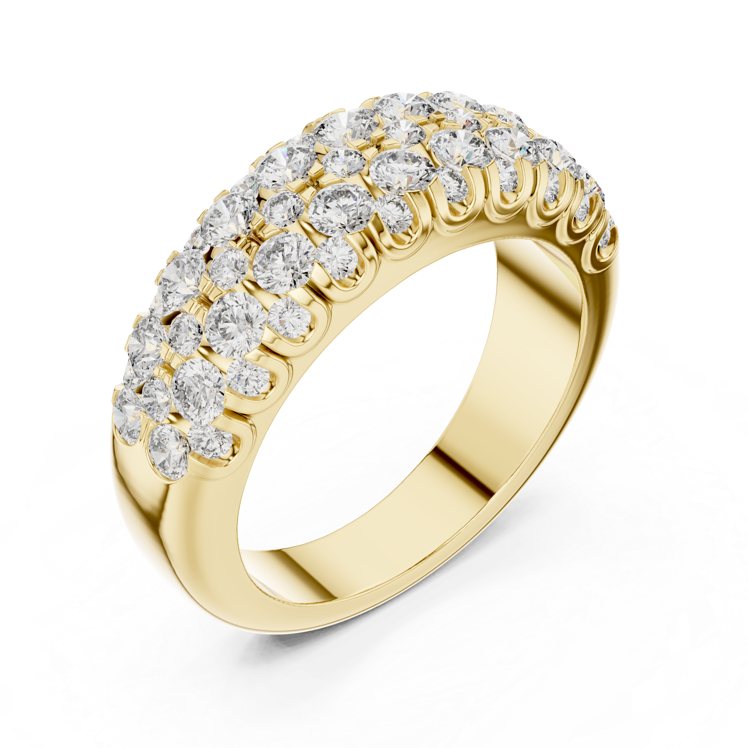 Opulent Starlace Band-gold