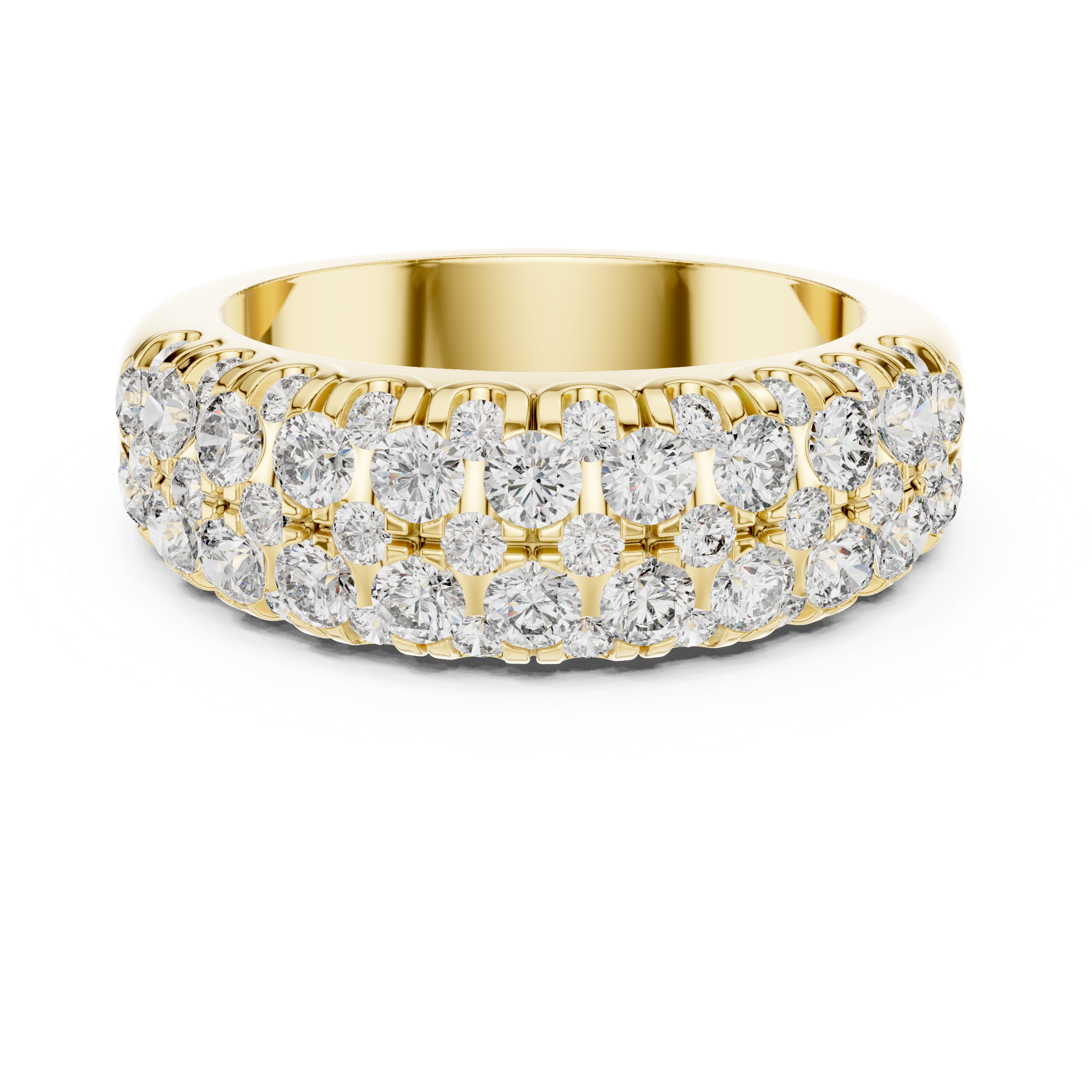 Opulent Starlace Band-gold