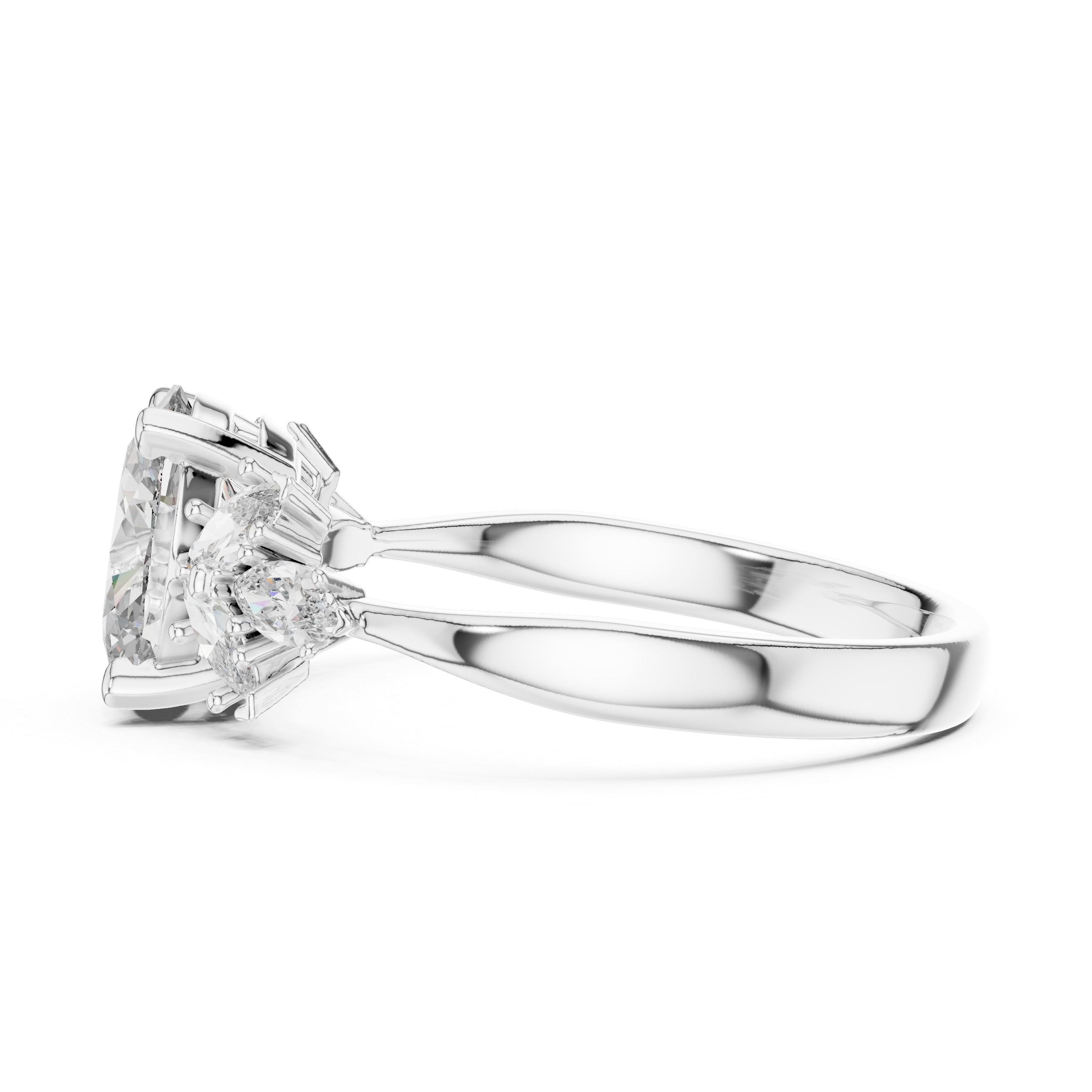 Aurora Blossom Ring-rose gold