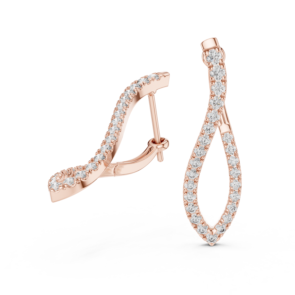 Twilight Loop Earrings-silver