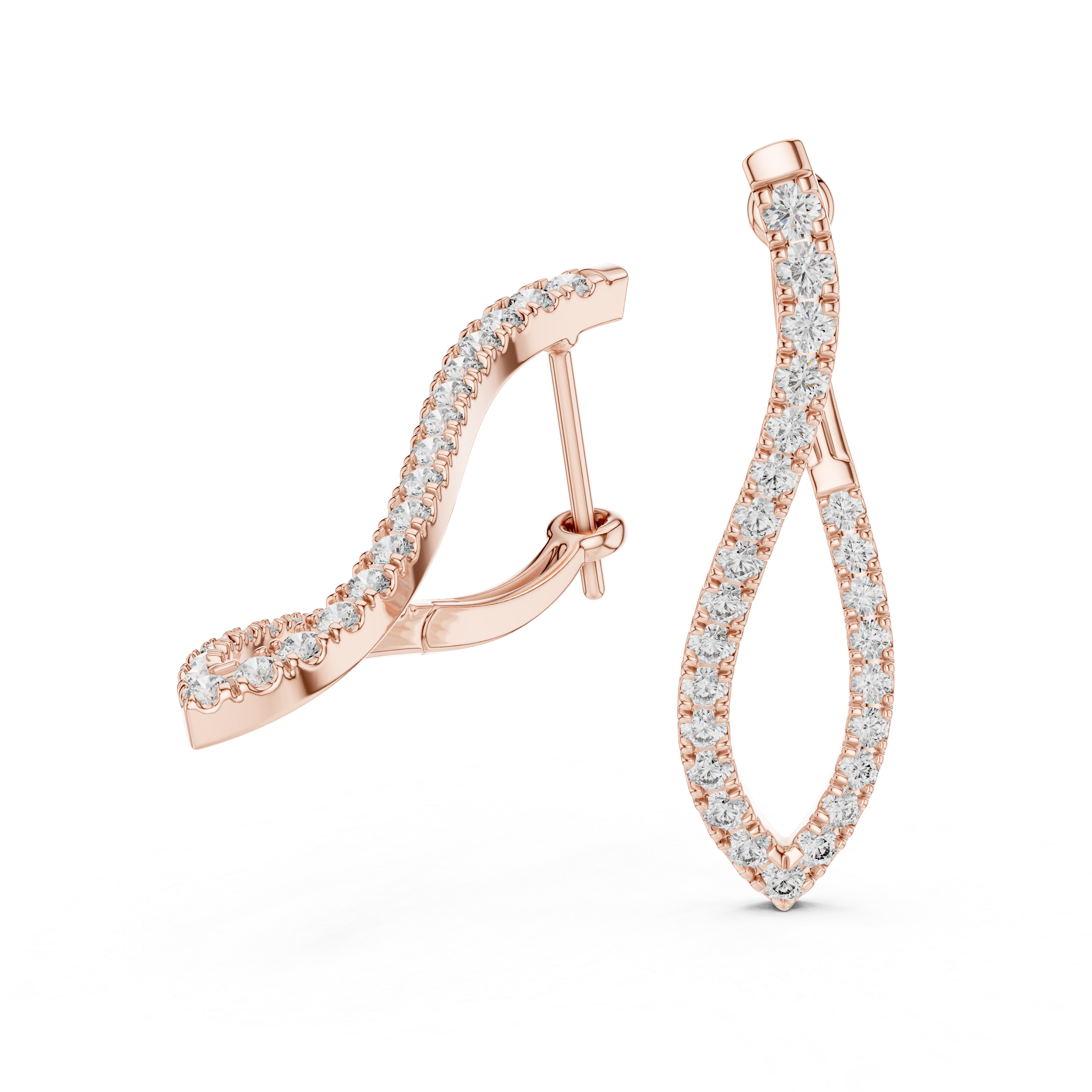 Twilight Loop Earrings-silver