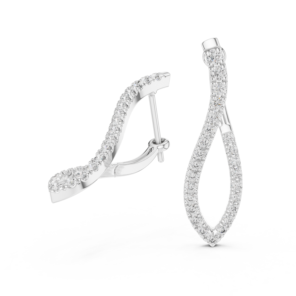 Twilight Loop Earrings-silver