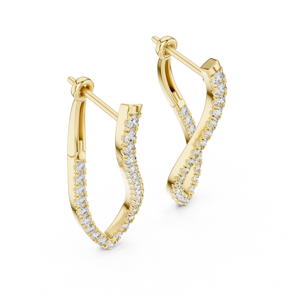 Twilight Loop Earrings-silver