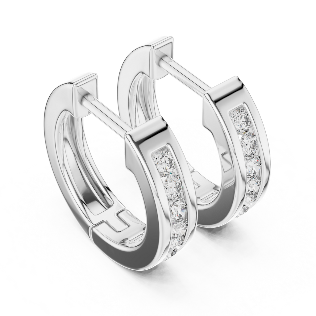 Urban Elegance Hoops-silver