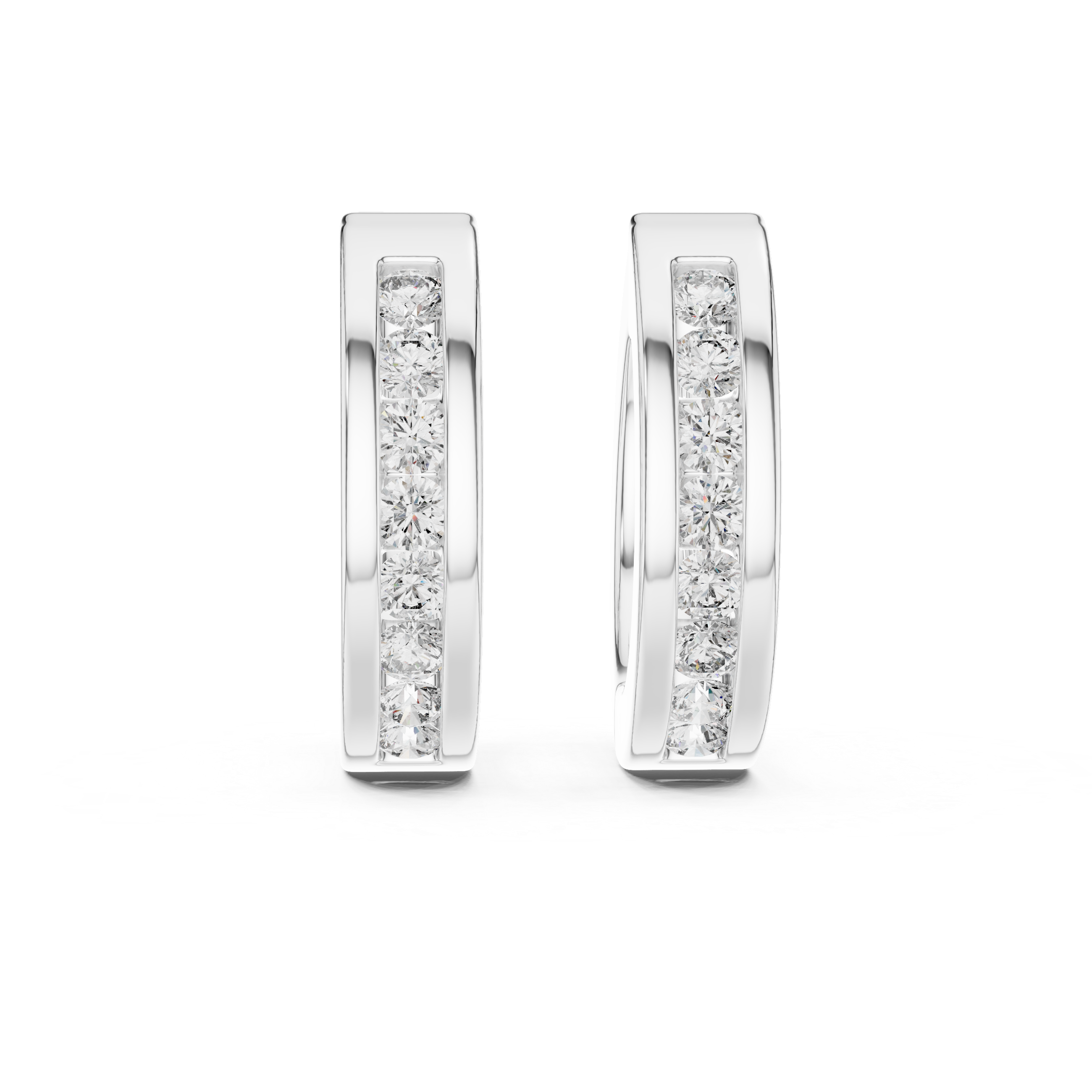 Urban Elegance Hoops-silver