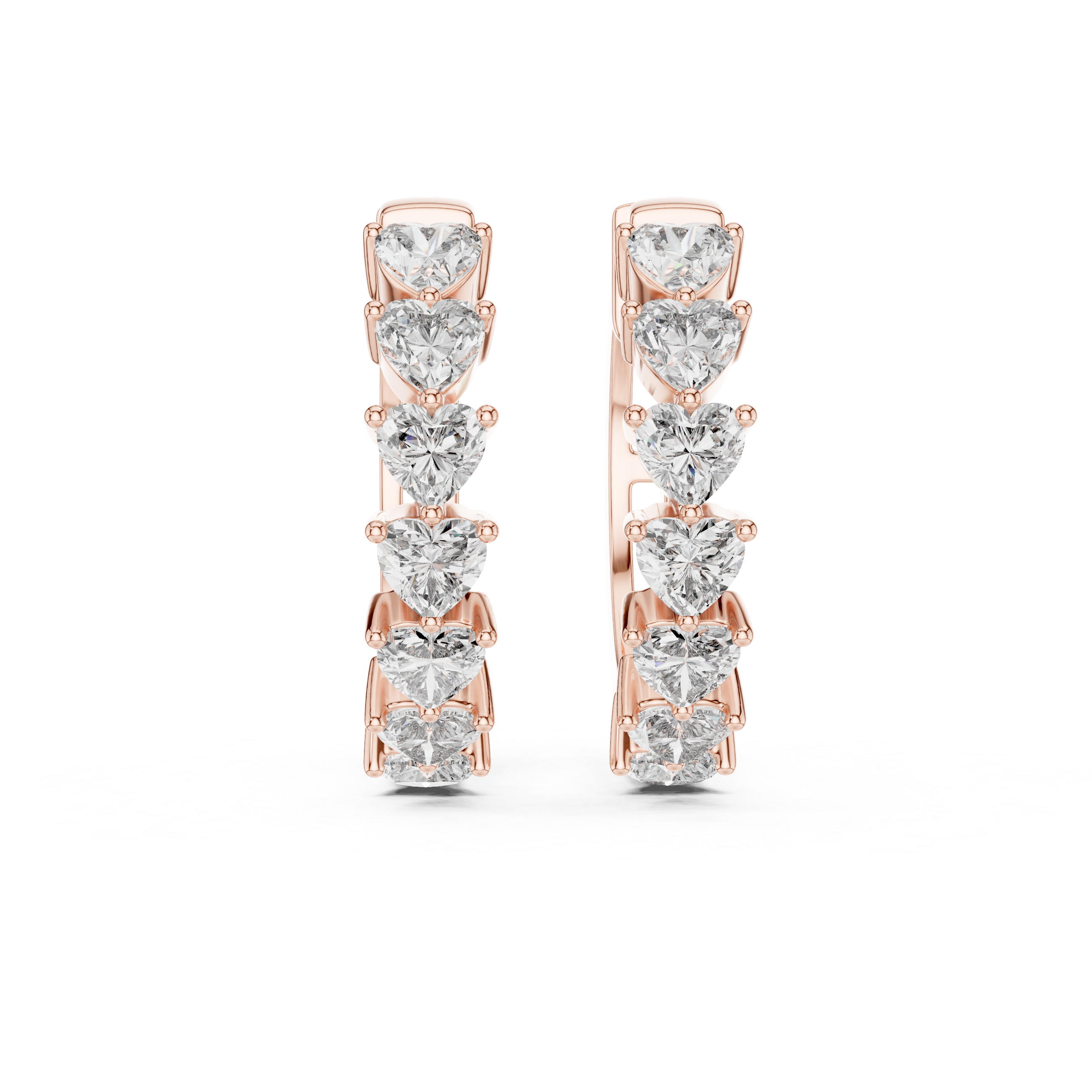 Blush Love Hoops-silver