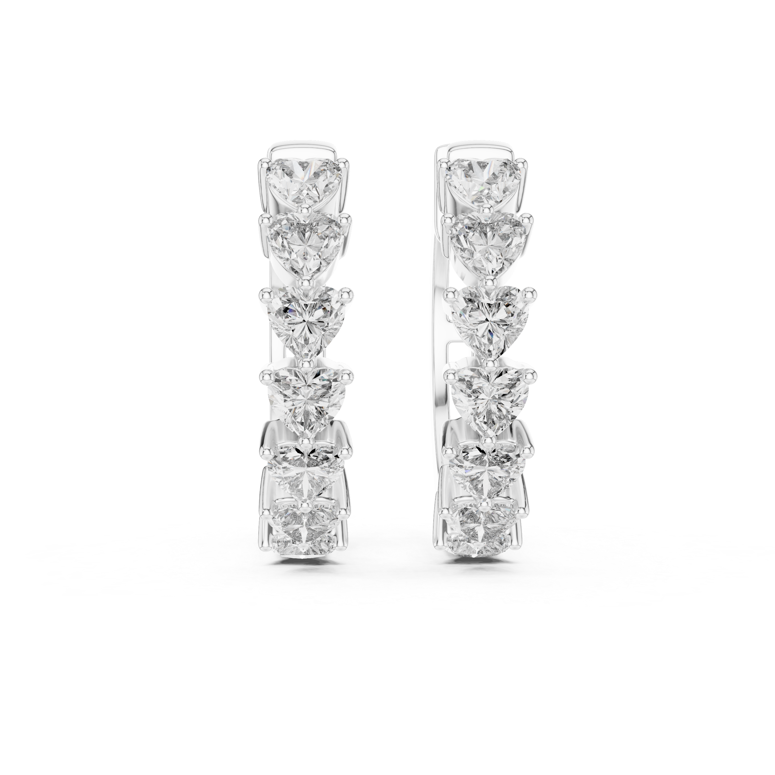 Blush Love Hoops-silver