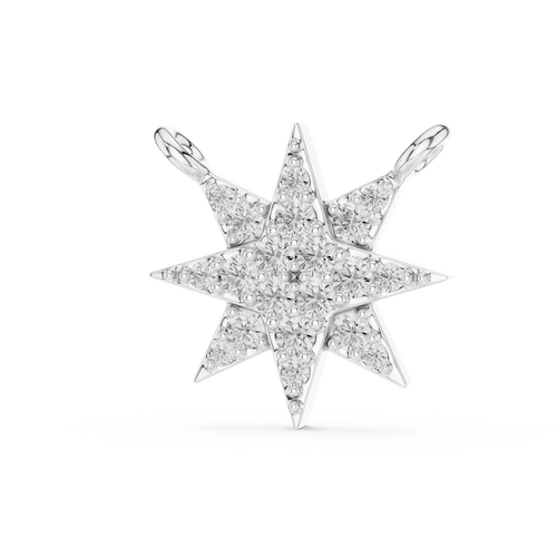 Luminous Nova Necklace-silver