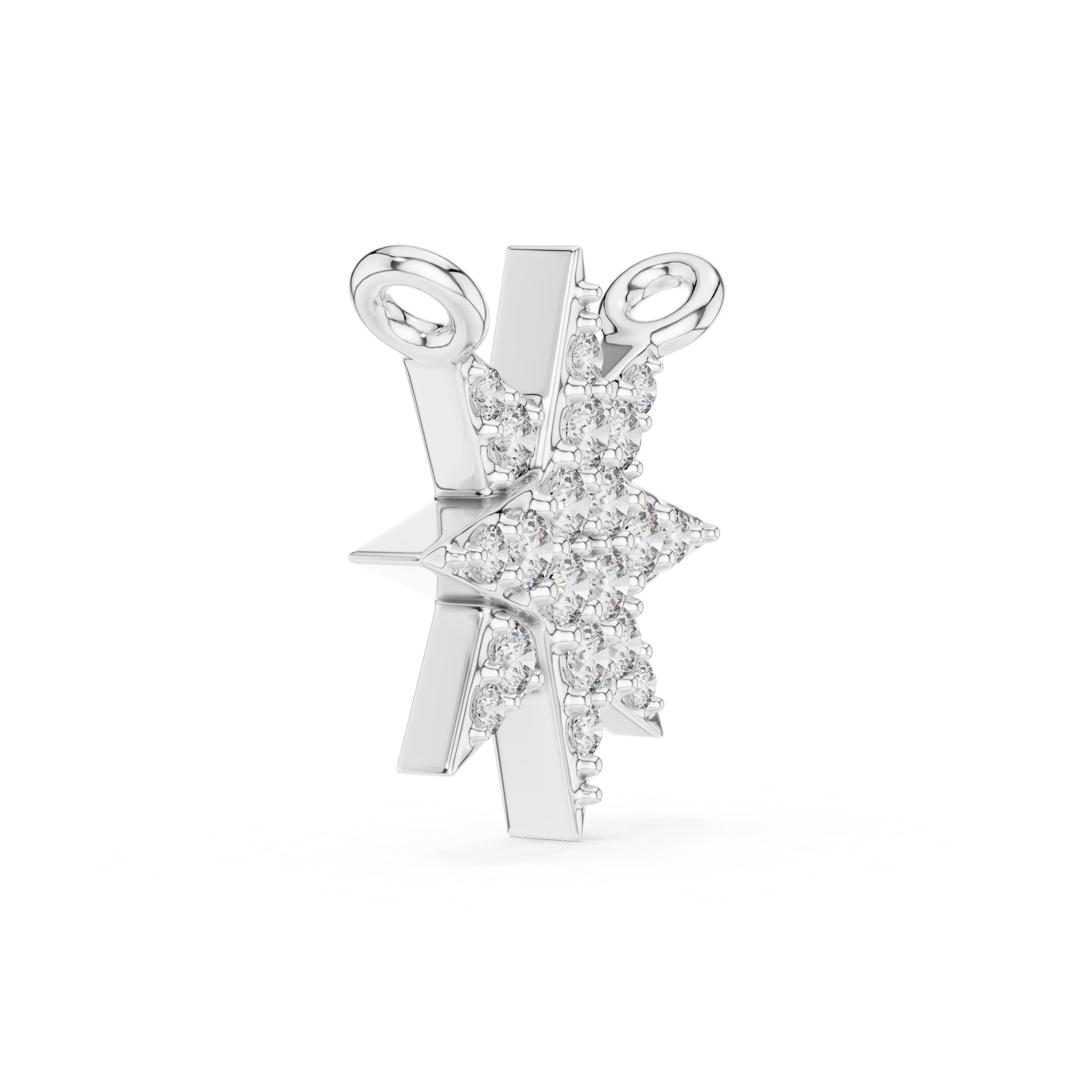 Luminous Nova Necklace-silver