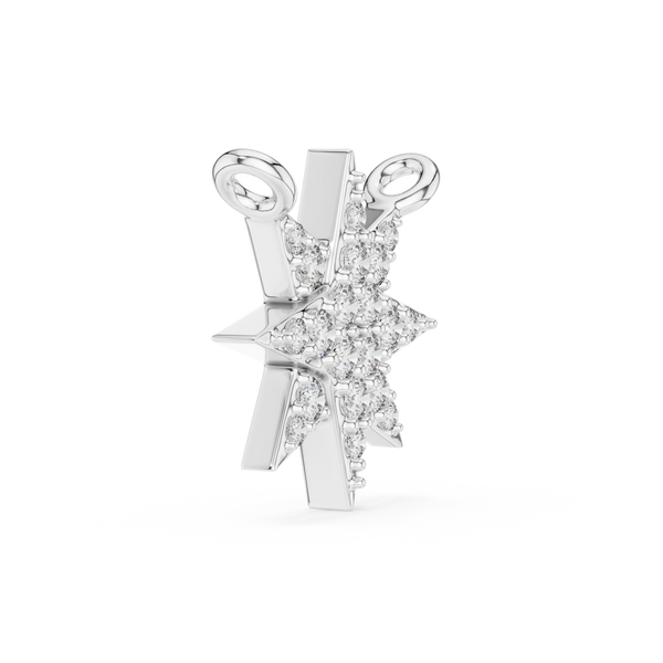 Luminous Nova Necklace-silver