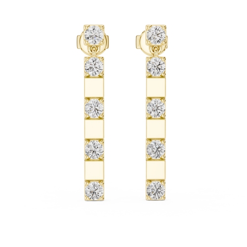 Crystal Drop Line-gold