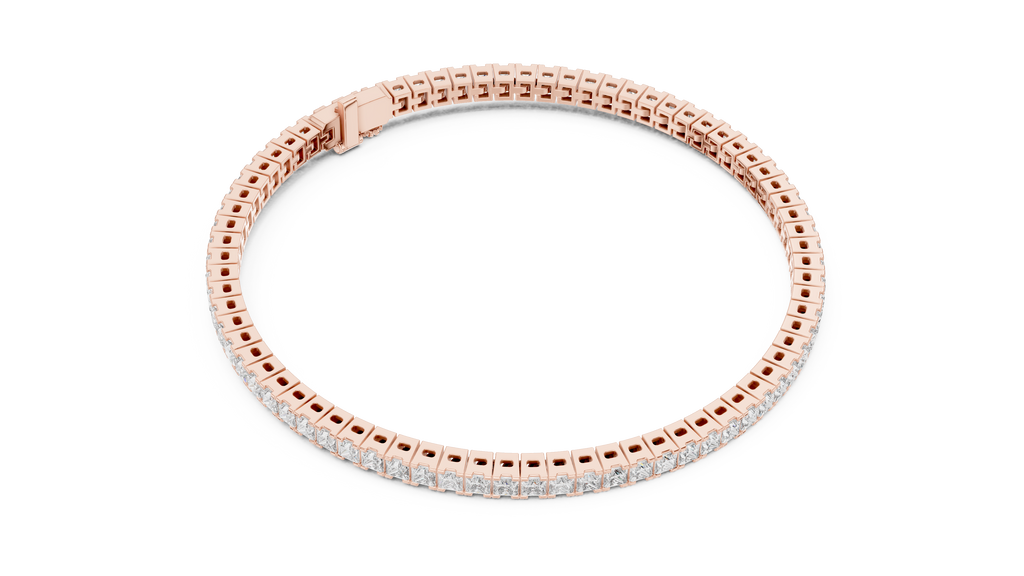 Diamond Mirage Bangle-silver
