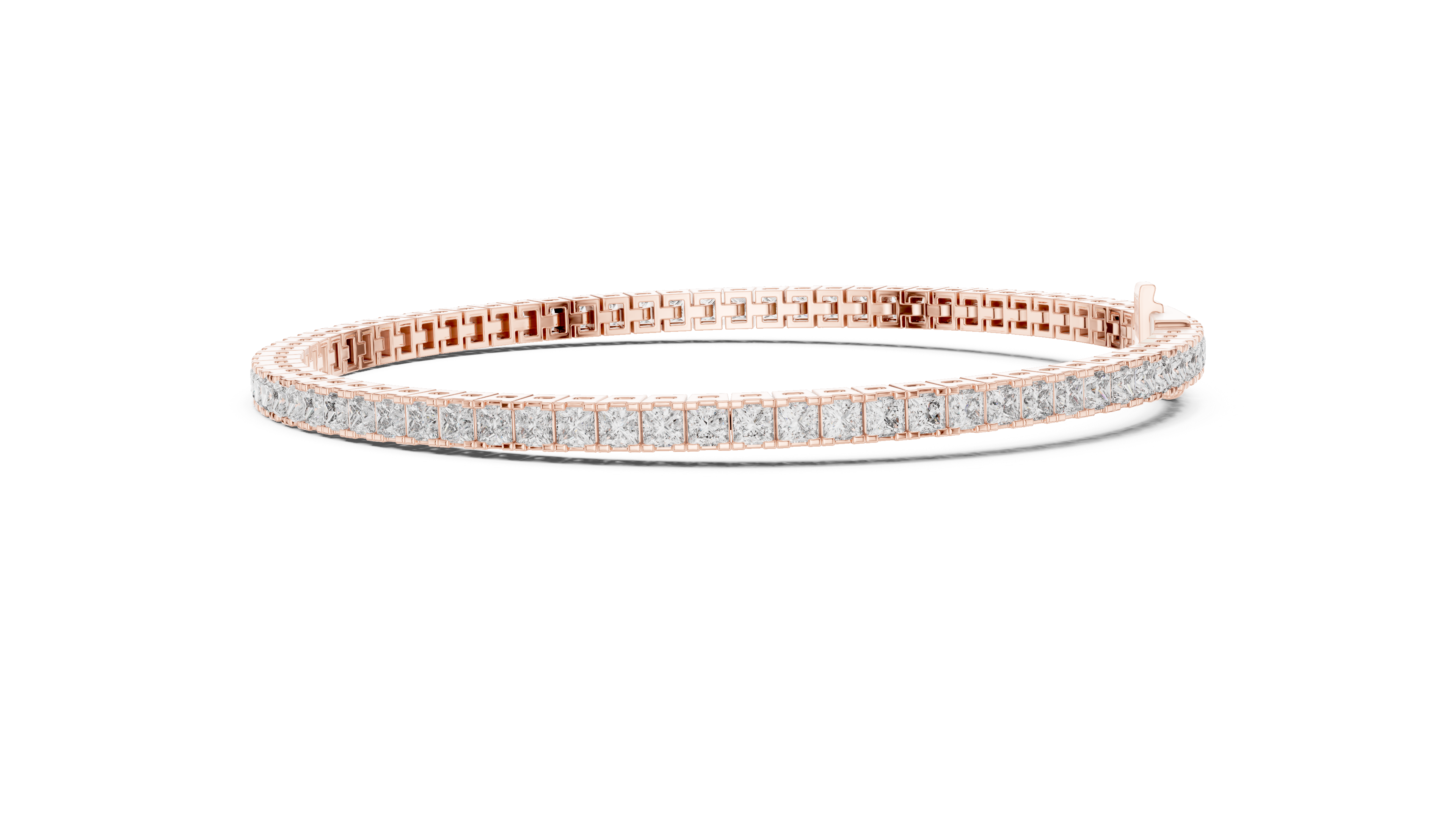 Diamond Mirage Bangle-silver