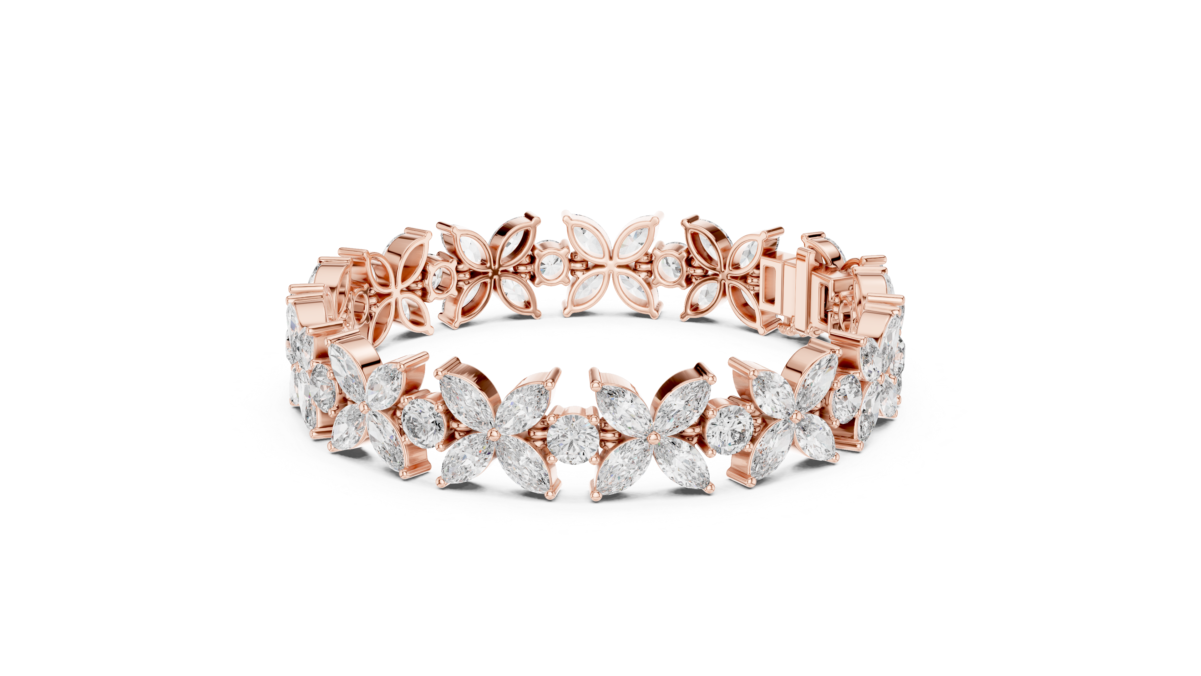 Marquise Garden Bracelet-silver