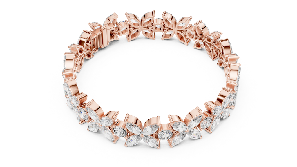 Marquise Garden Bracelet-silver