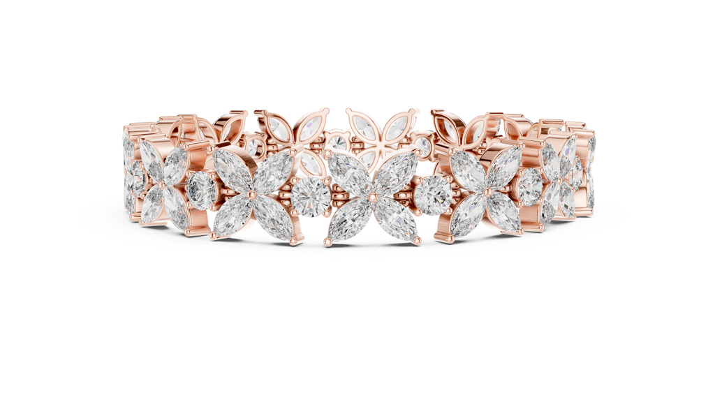 Marquise Garden Bracelet-silver