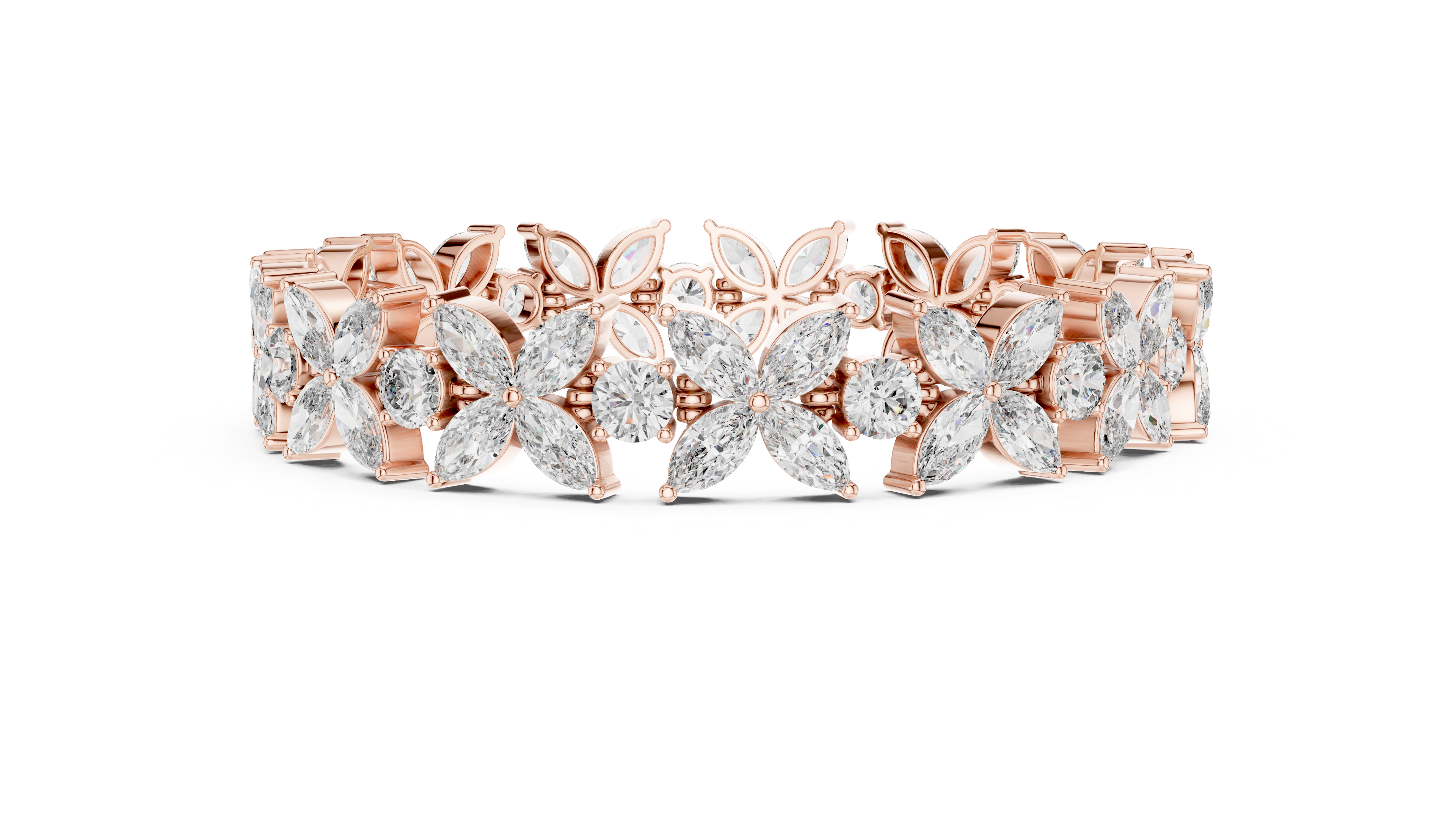 Marquise Garden Bracelet-silver