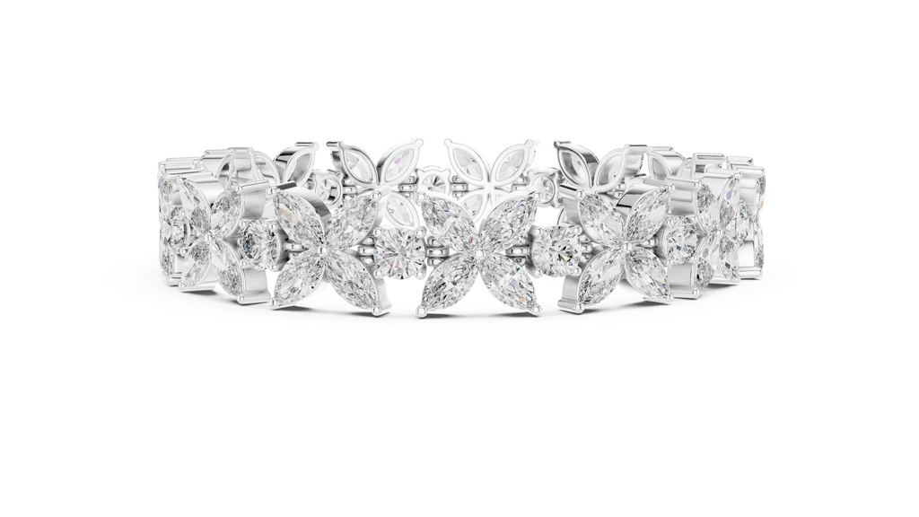 Marquise Garden Bracelet-silver