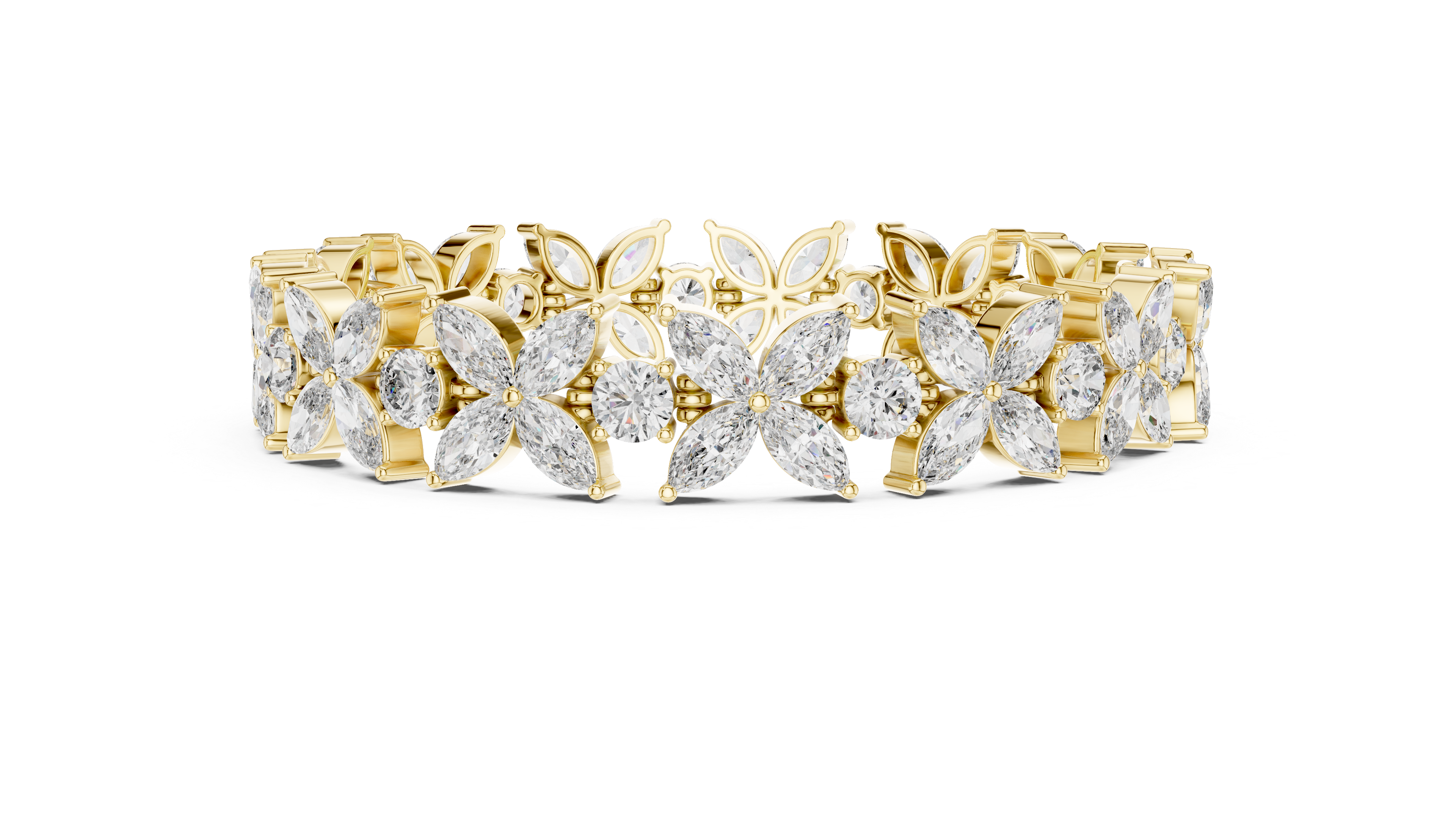 Marquise Garden Bracelet-silver