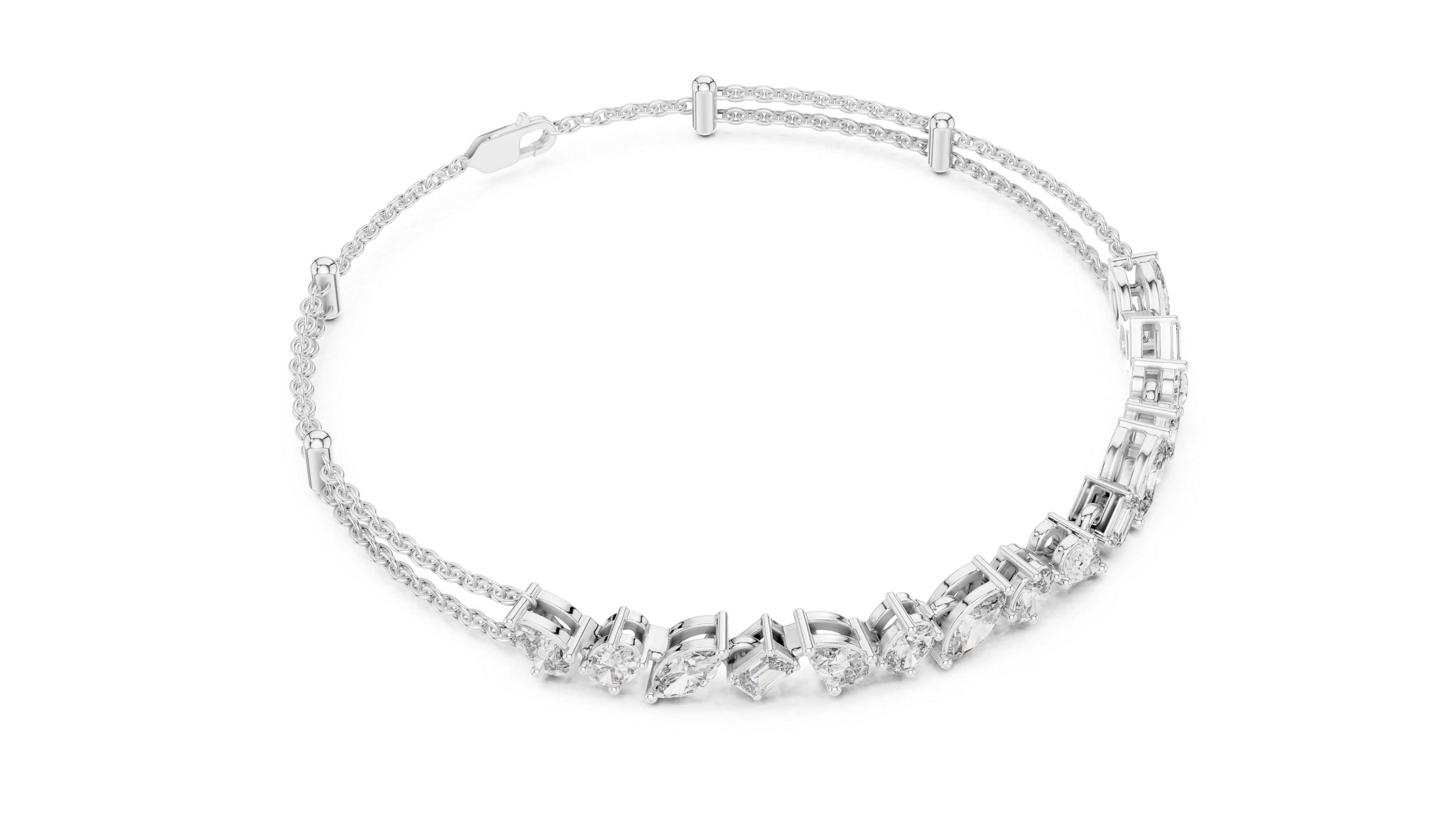 Radiant Harmony Bracelet-silver