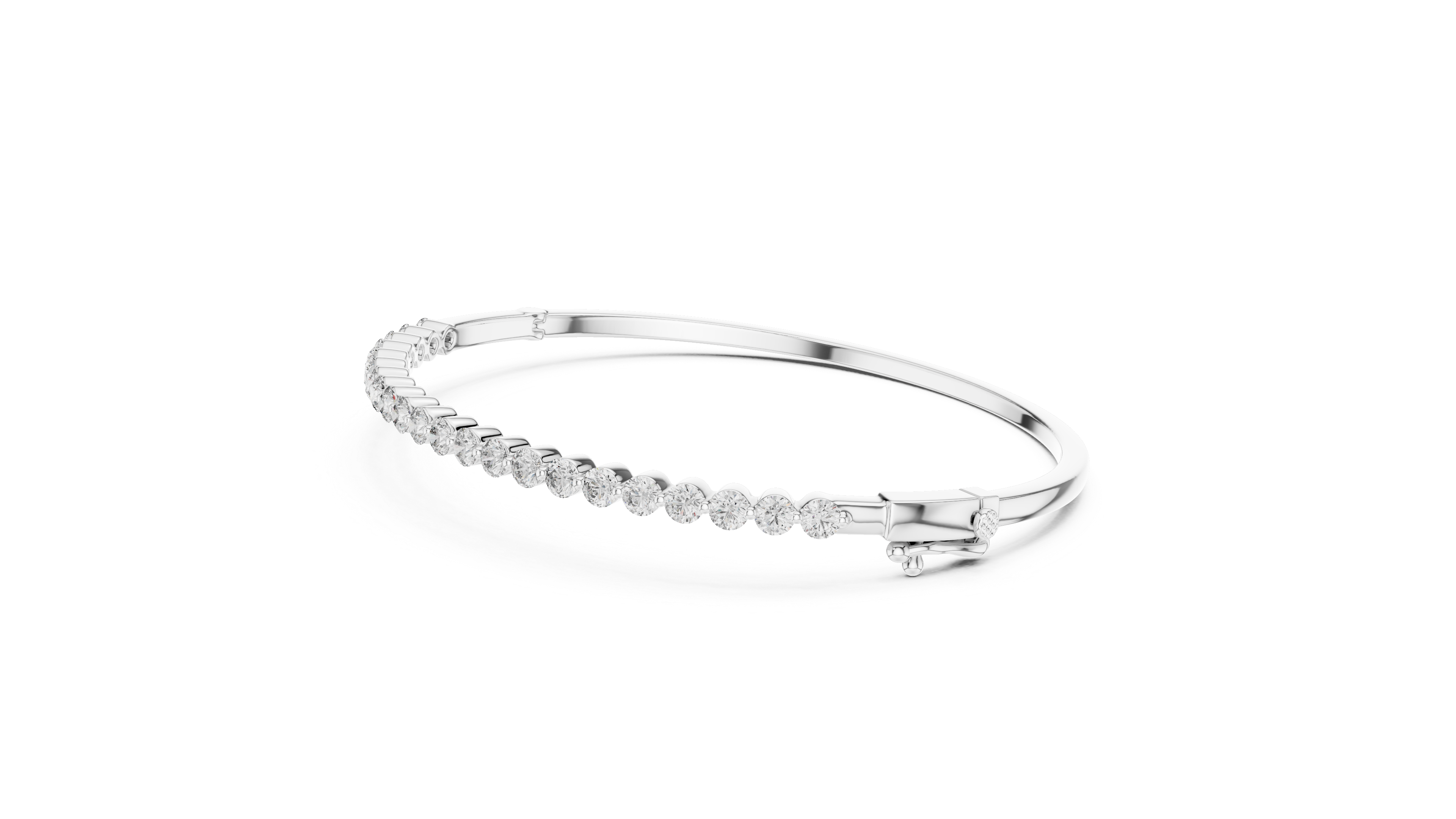 Elegant Blush Bracelet-silver