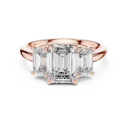 PrismCrown Ring-rose gold