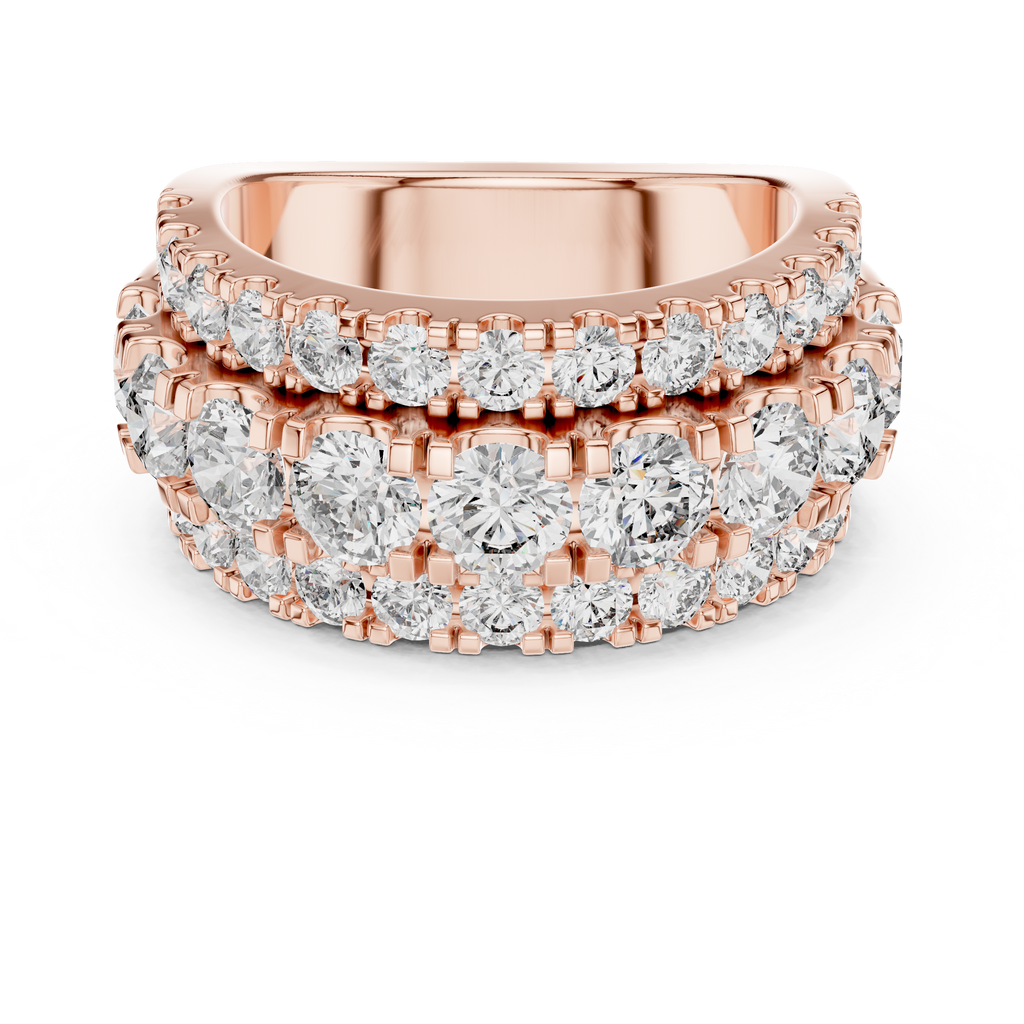 Imperial Frost Ring-rose gold
