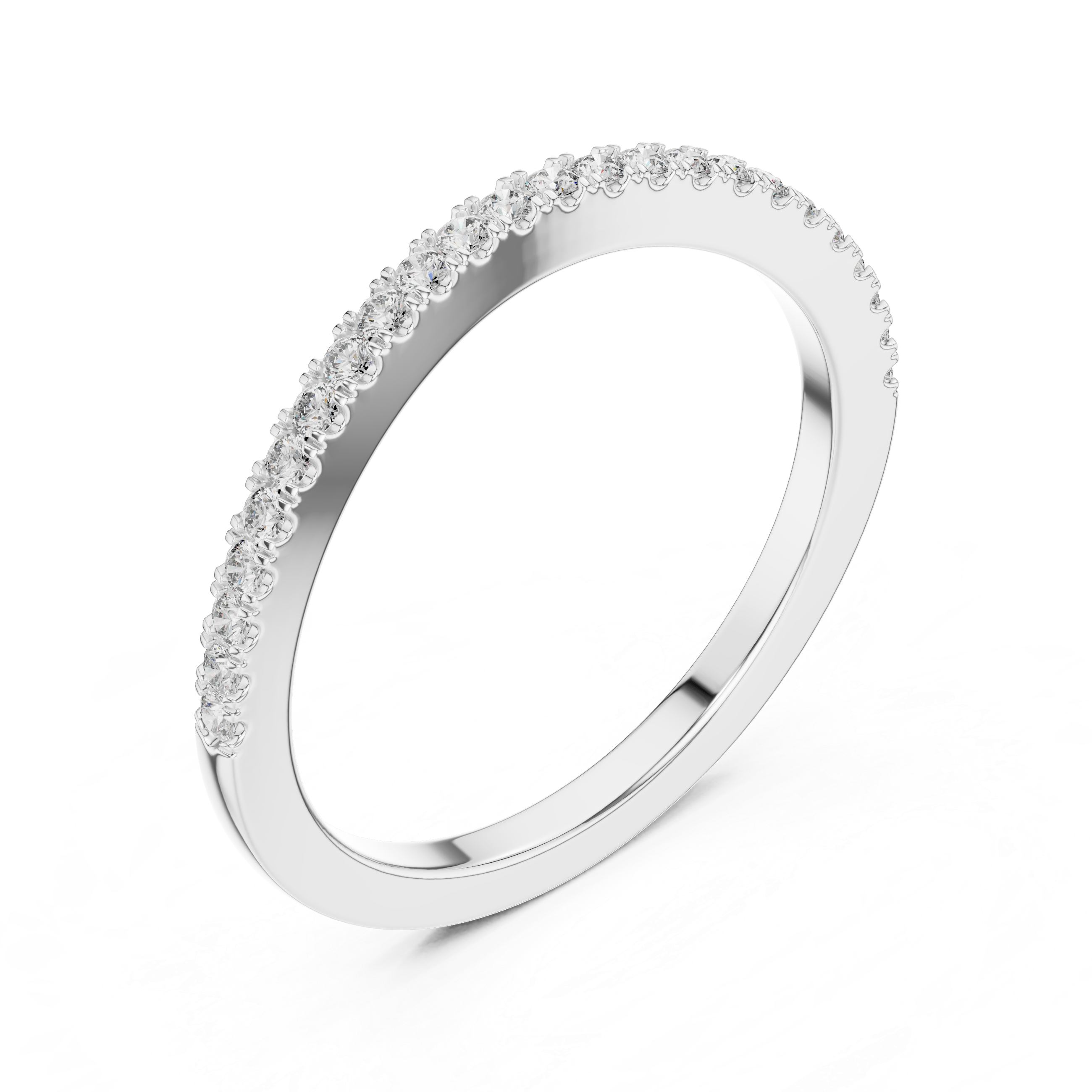 DaintyHalo Ring-silver