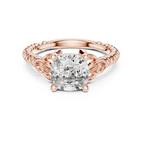 Roselle Crown Ring-rose gold