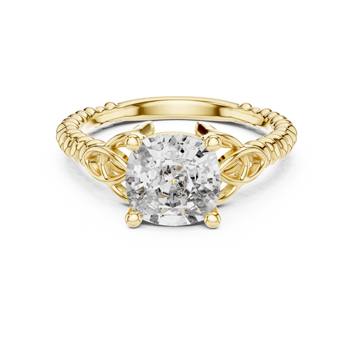 Roselle Crown Ring-gold