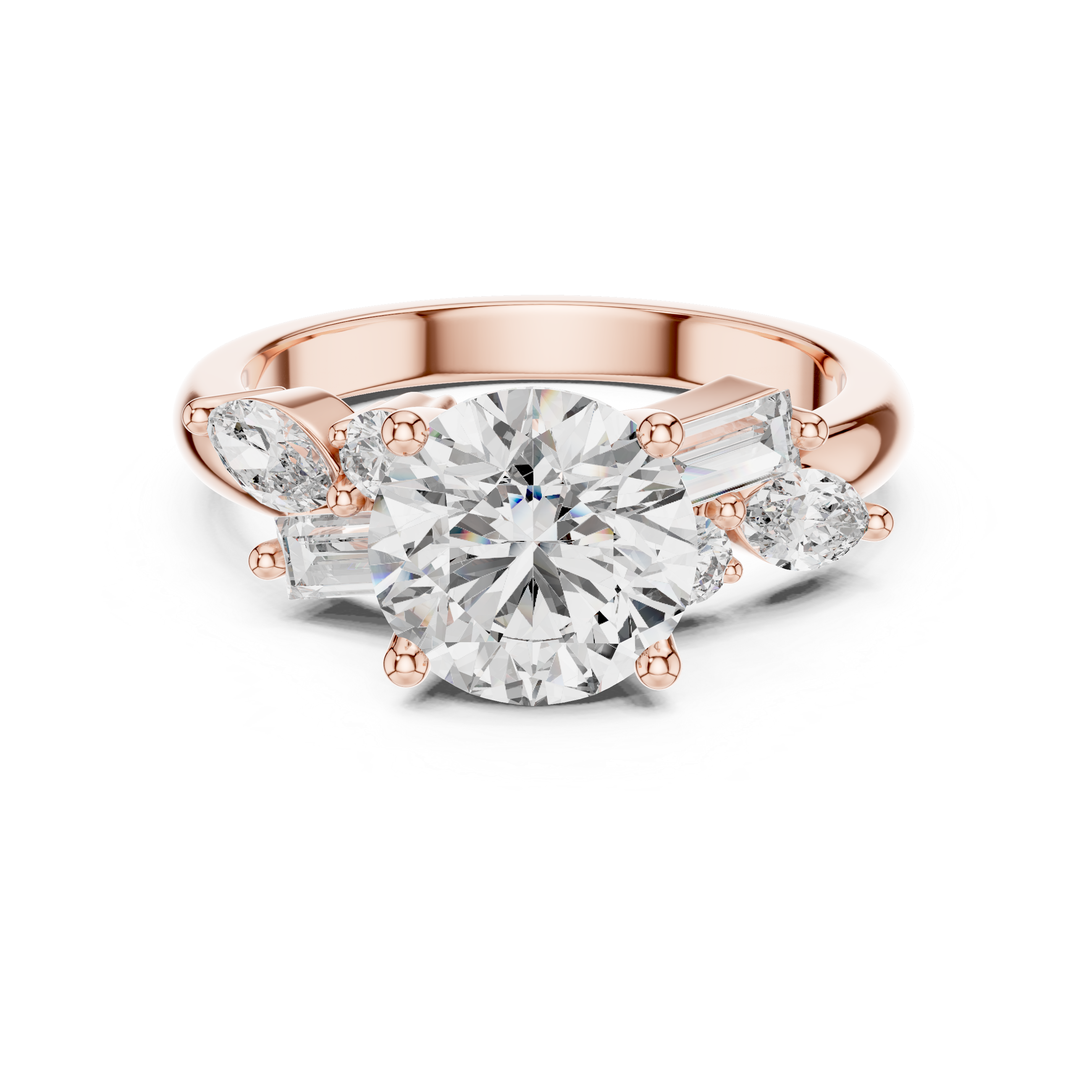 Marquise Radiance Ring-silver