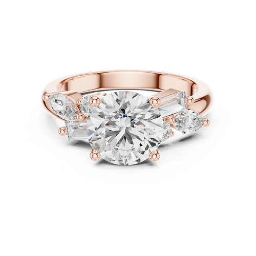 Marquise Radiance Ring-rose gold