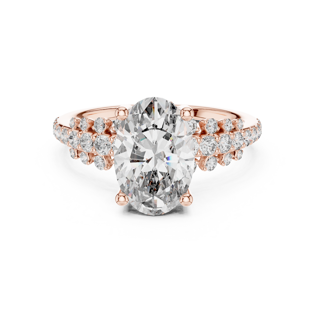 Serene Spark Cascade-rose gold