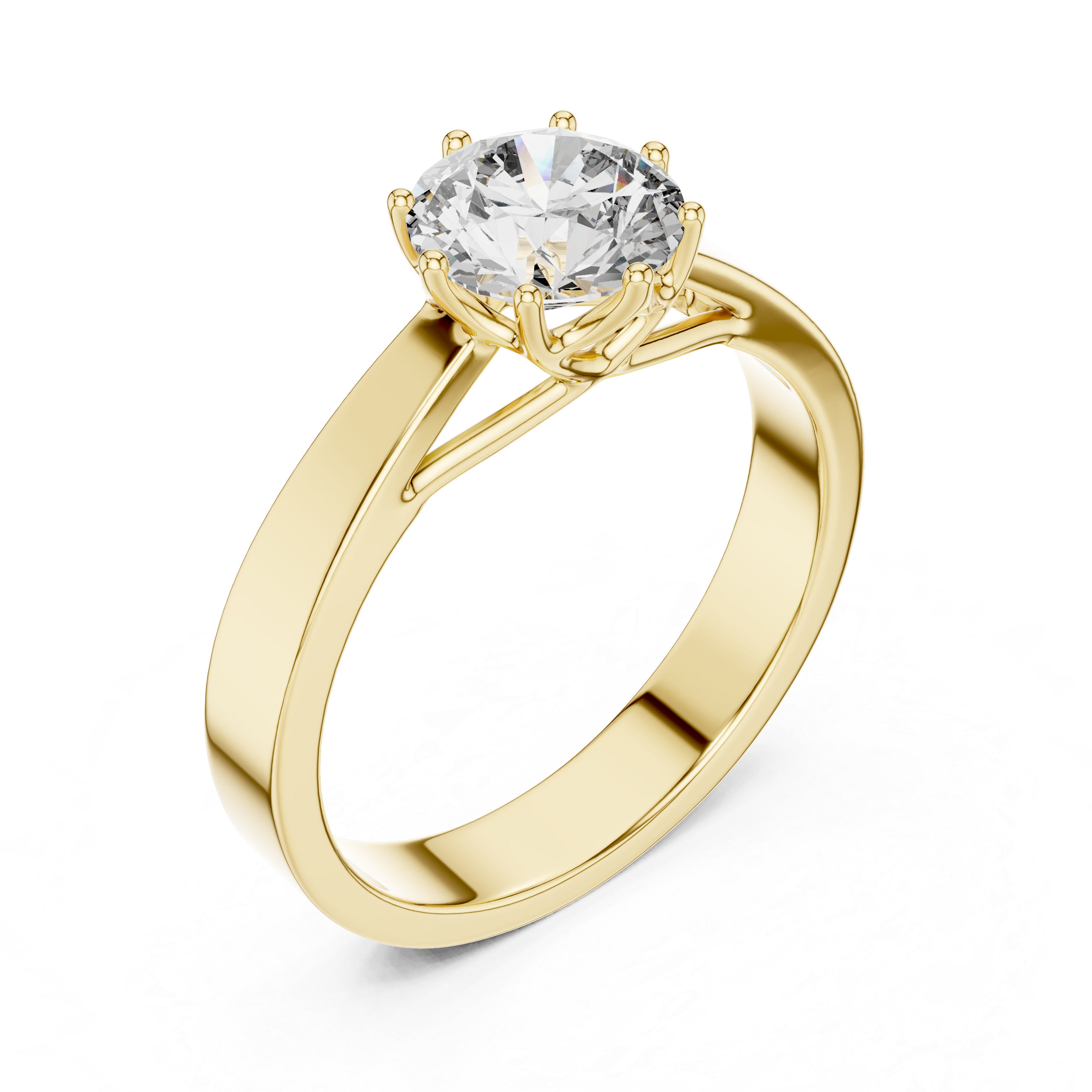 Celeste Solitaire-gold
