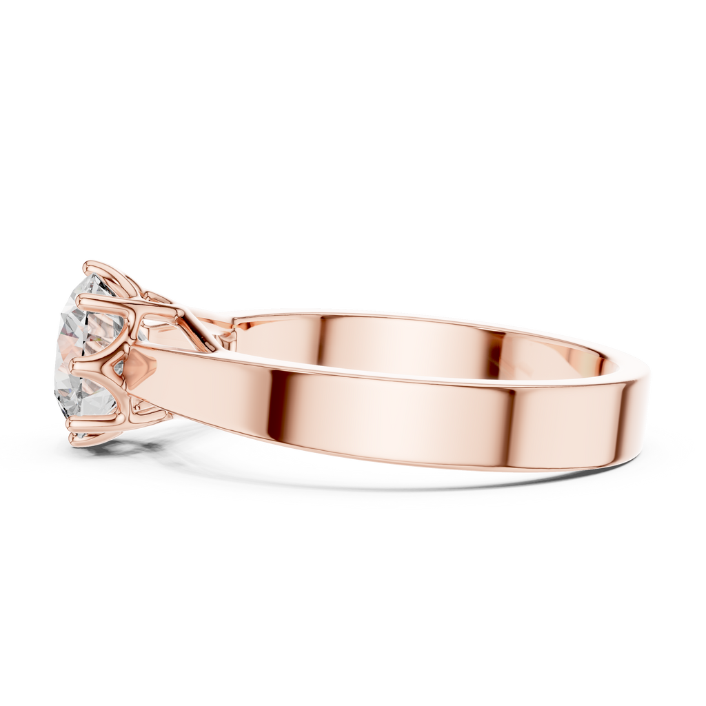 Celeste Solitaire-rose gold