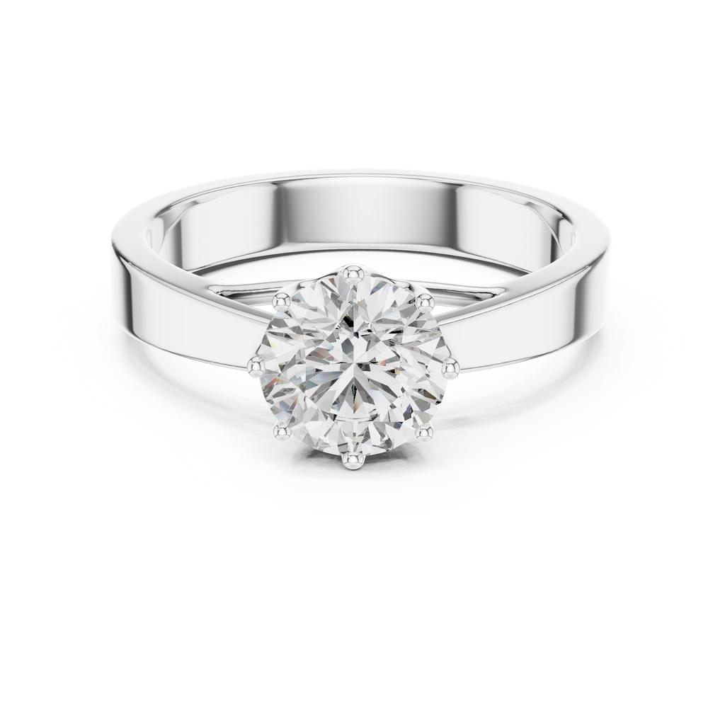 Celeste Solitaire-silver