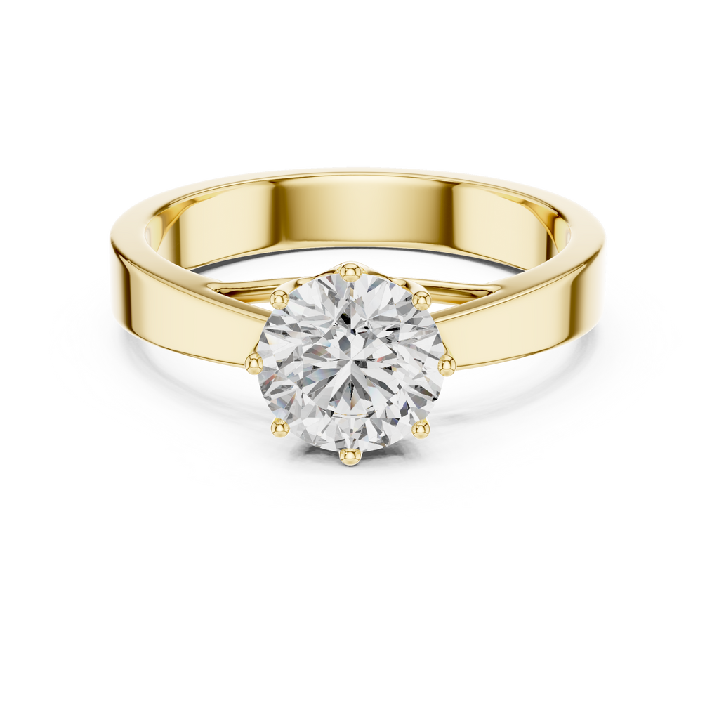 Celeste Solitaire-gold