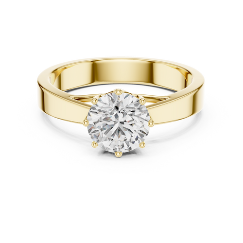 Celeste Solitaire-gold