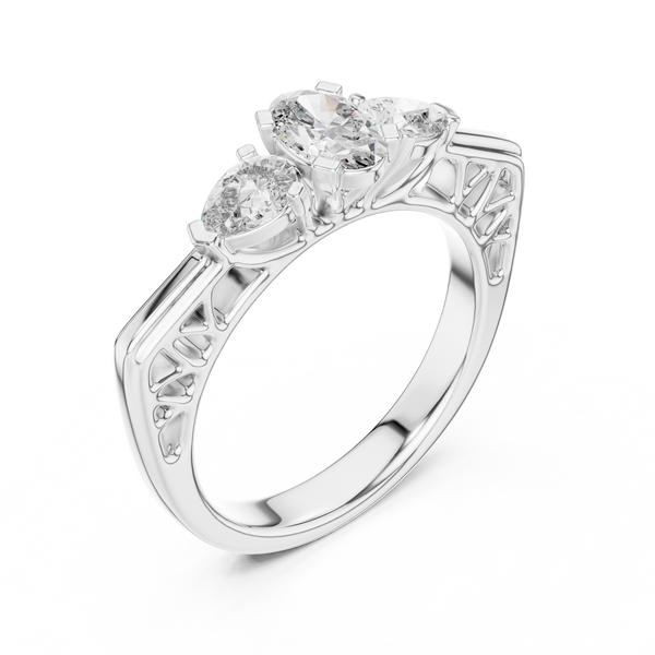 Luminaire Ovanta Trio-silver