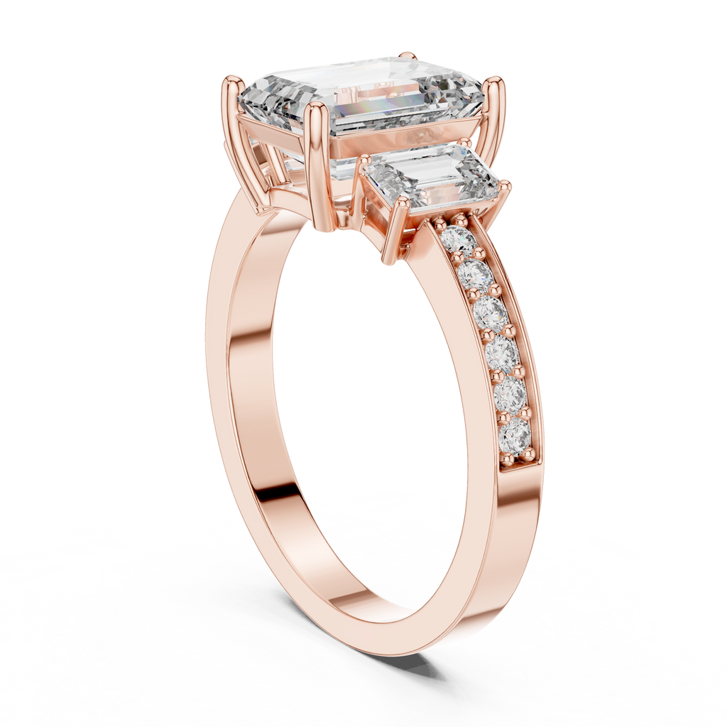 Trinity Luxe Ring-silver