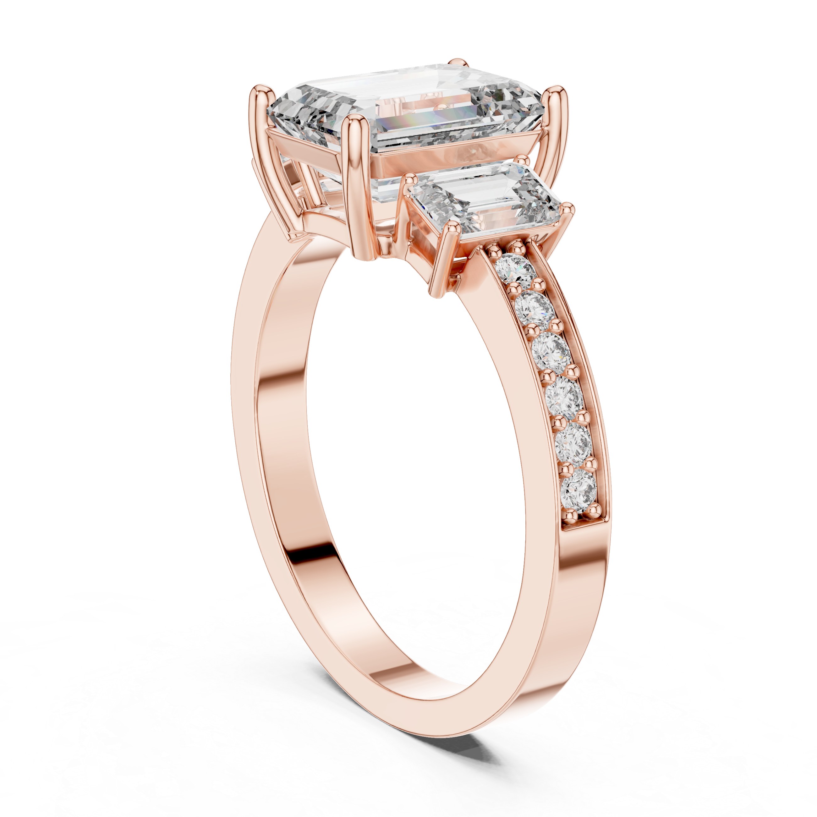 Trinity Luxe Ring-silver