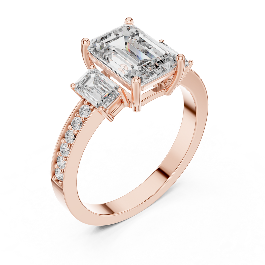 Trinity Luxe Ring-silver