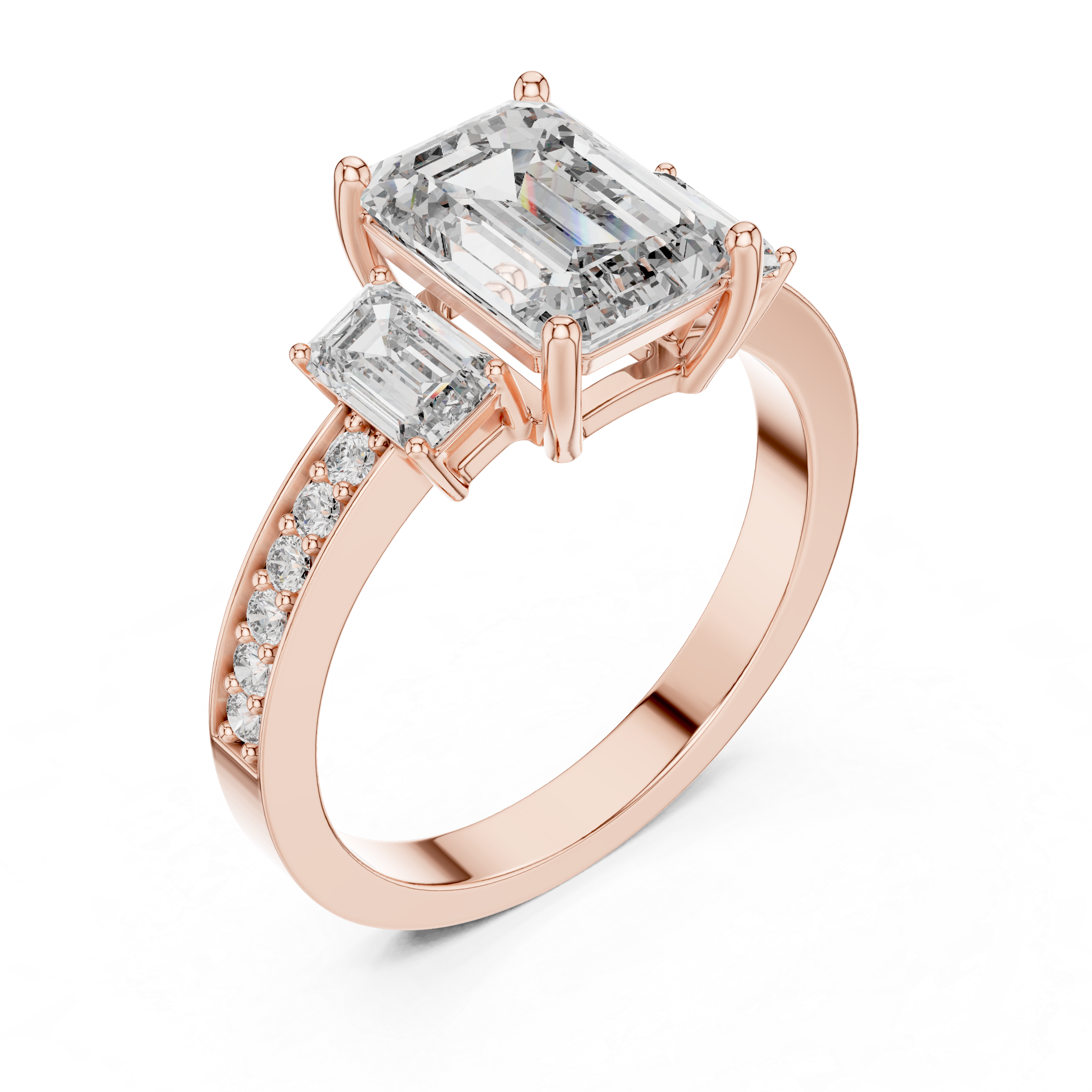 Trinity Luxe Ring-silver