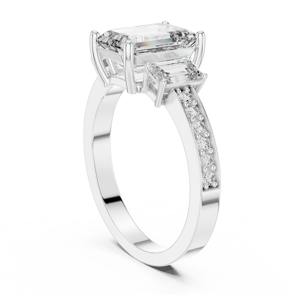 Trinity Luxe Ring-silver