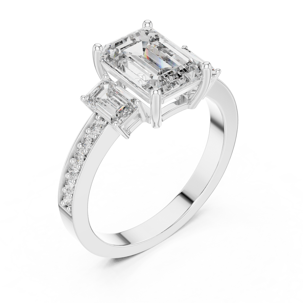 Trinity Luxe Ring-silver