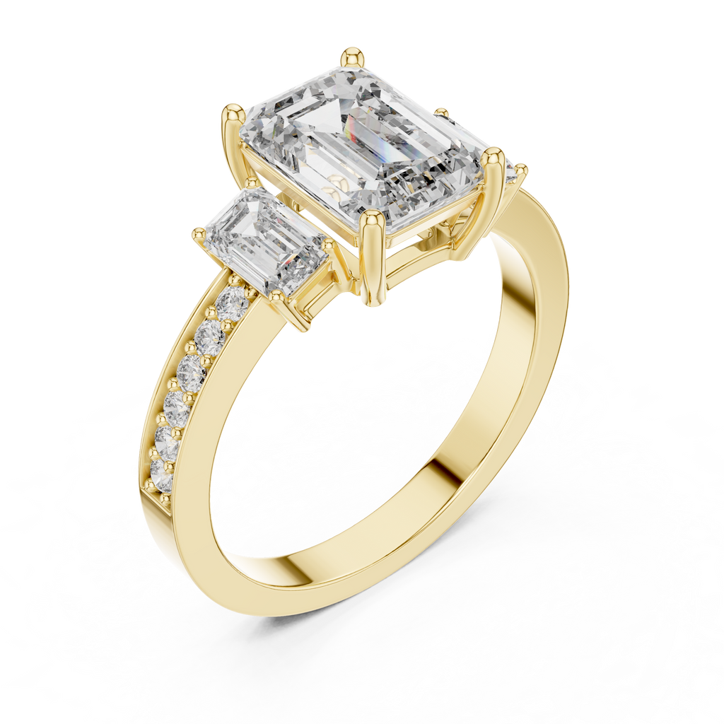 Trinity Luxe Ring-silver