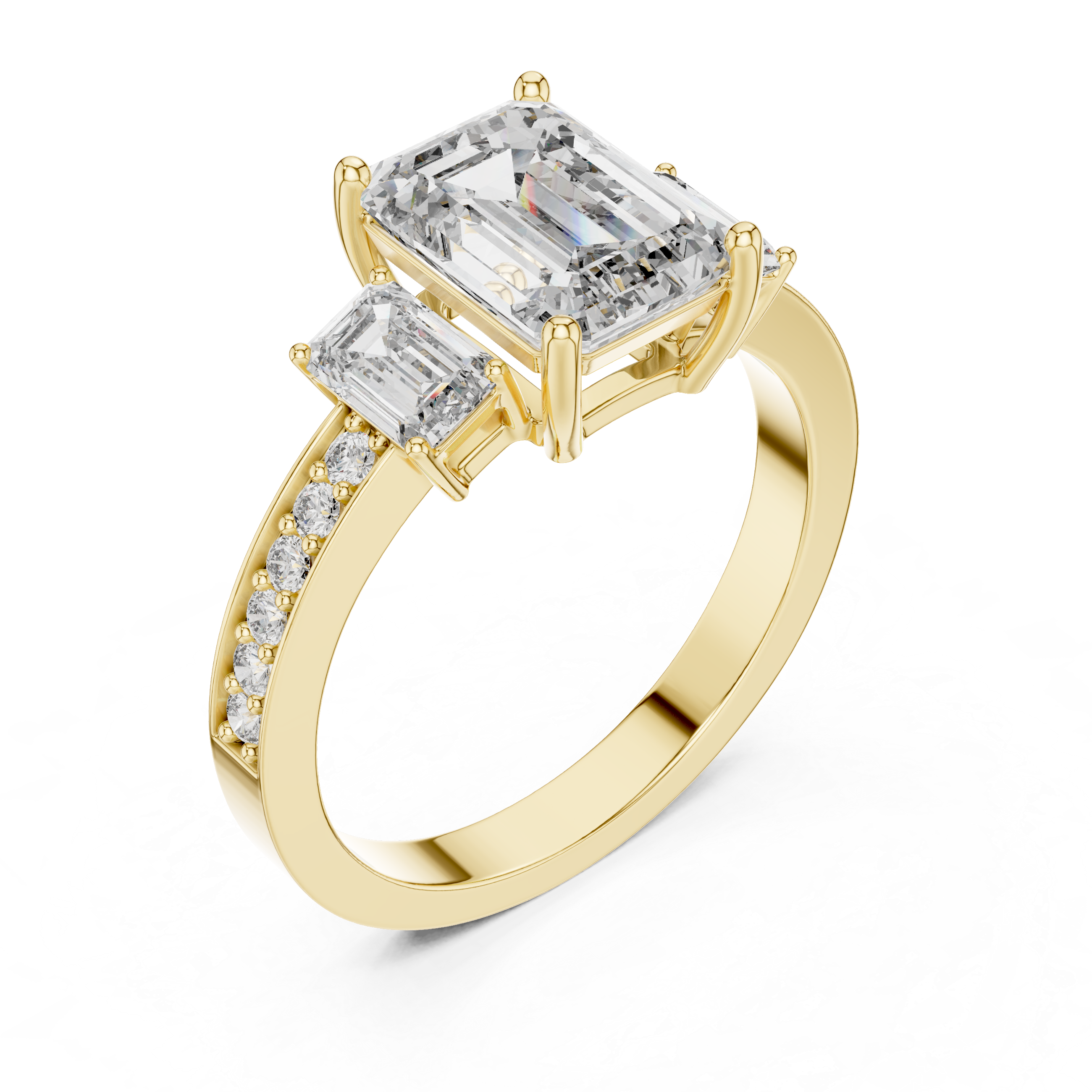 Trinity Luxe Ring-silver