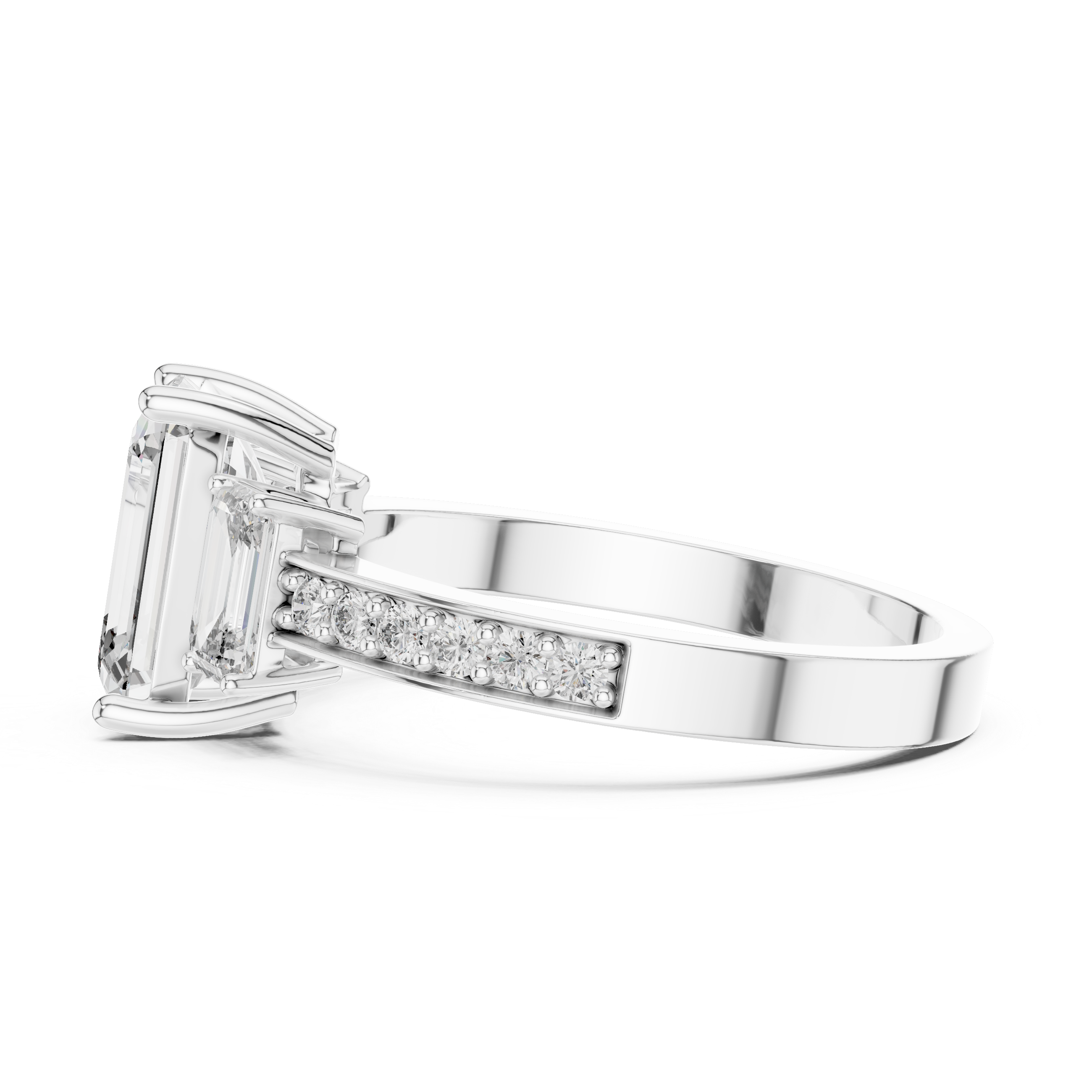 Trinity Luxe Ring-silver